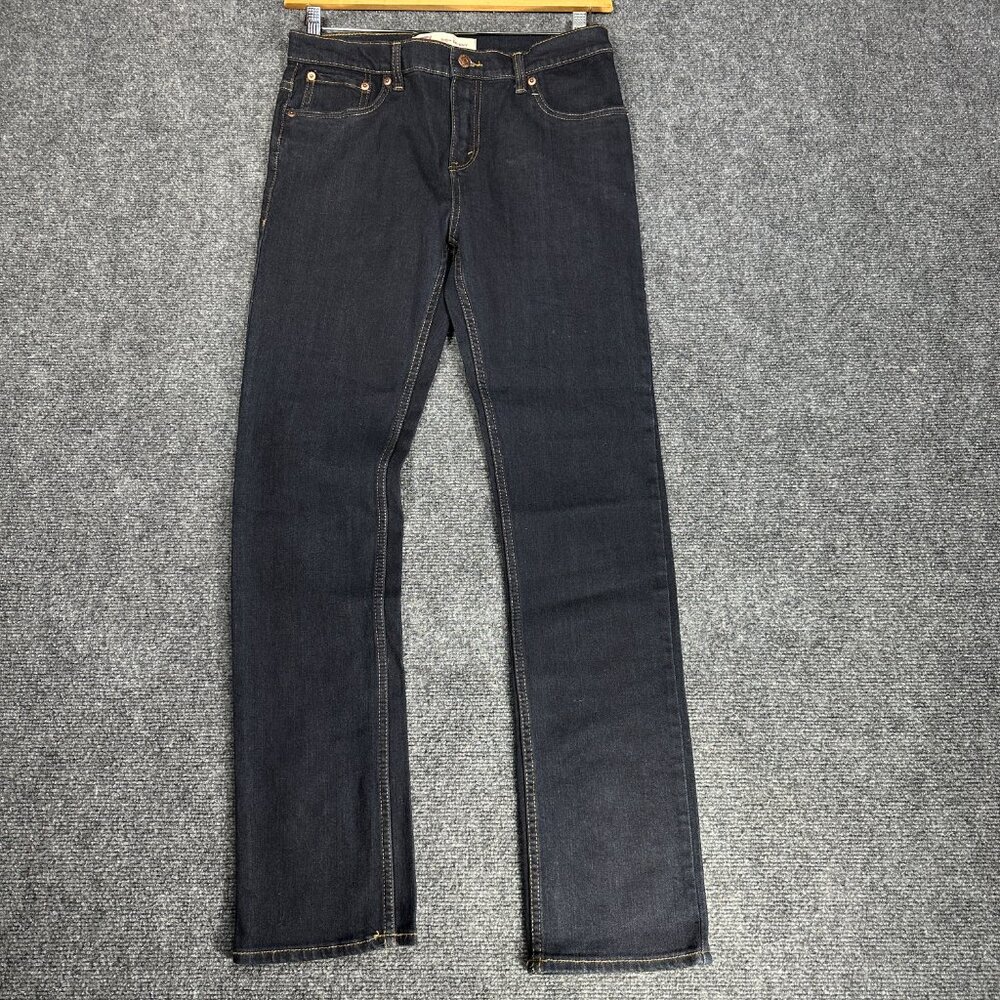 Levis 510 Jeans Boys 18 Reg Dark Wash Cotton Stretch Skinny Fit 5 Pocket Style